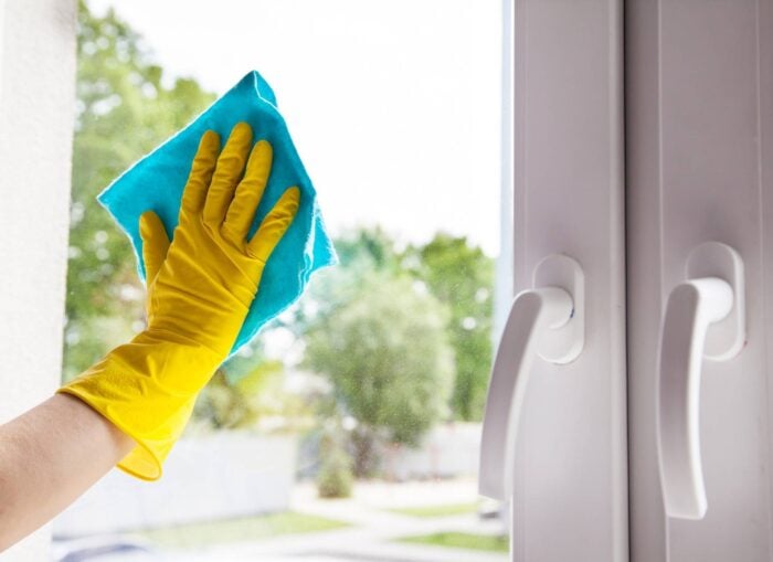 When is the right time to wash windows before Easter
