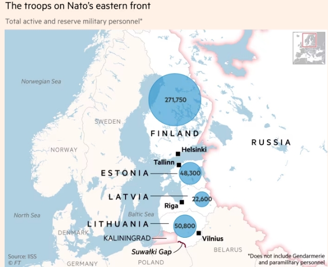 Страны Балтии строят укрепление на границе с Россией, - Financial Times