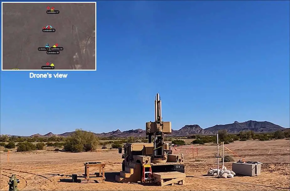 Армія США випробовує інноваційне мобільне рішення для нейтралізації наземних мін