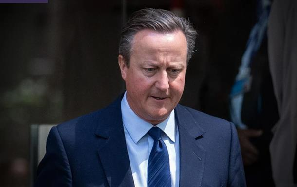 Cameron said that Ukraine can use British weapons to hit targets inside the Russian Federation