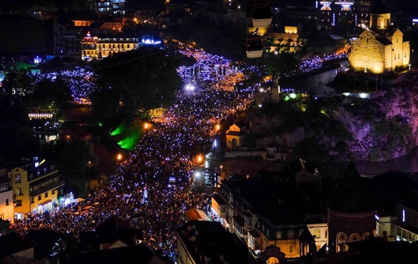 Georgia announced the largest anti-government protest in history