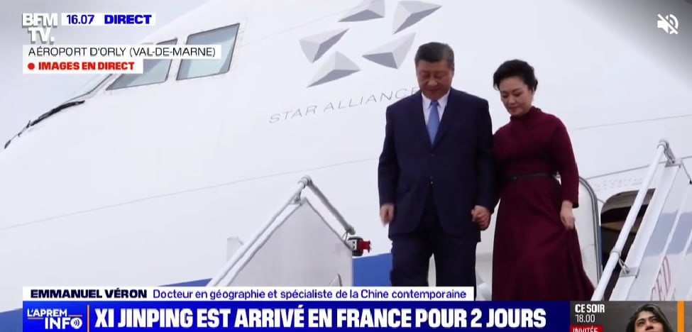 The French leader plans to discuss Russia's war against Ukraine with the head of the People's Republic of China