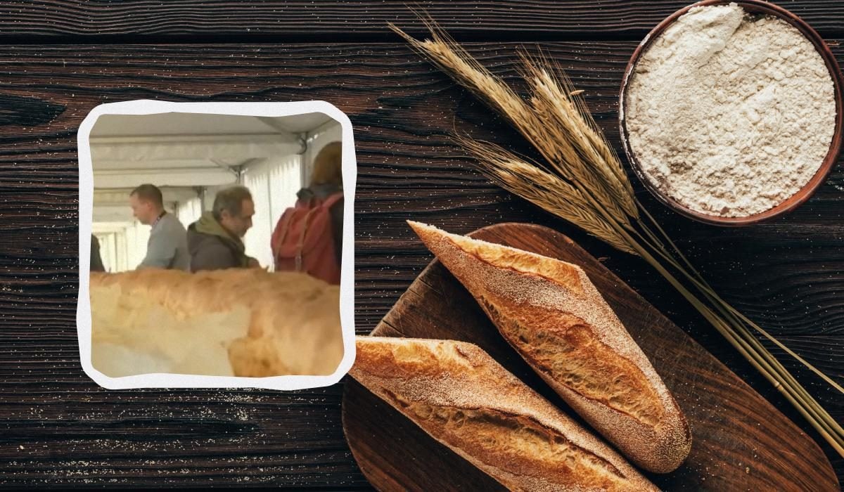 France "took" a baguette from Italy: the title for the longest bread in the world was lost