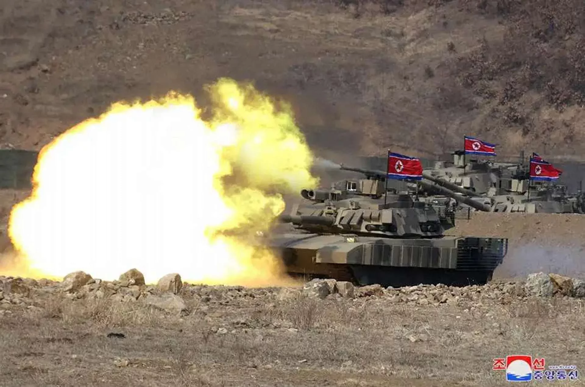 У березні Північна Корея представила основний бойовий танк M2024, модернізовану версію моделі M2020