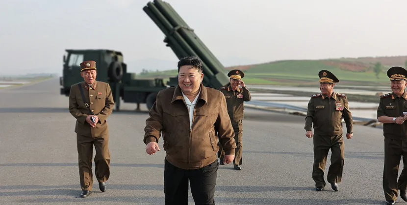 Північна Корея випробовує нові РСЗВ, котрі планує передати окупантам