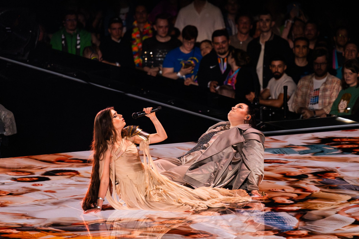 Jerry Heil та alyona alyona під час виступу на Євробаченні