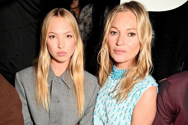 Followed in her mother's footsteps: daughter Kate Moss copies her style