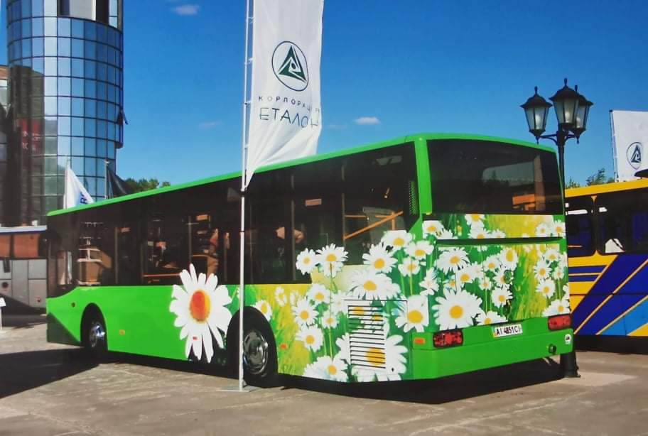 Український автобус «Ромашка» зайняв перше місце на міжнародній автобусній виставці Busworld 