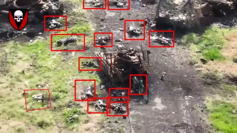 ЗСУ знищили унікальну російську колону біля Вугледара: 14 мотоциклів і БМП