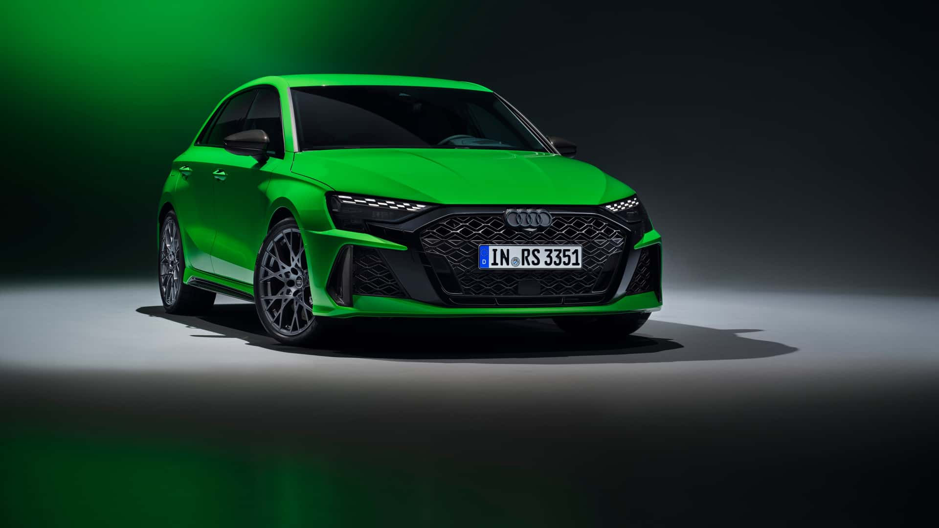 The updated Audi RS3 was presented in new photos