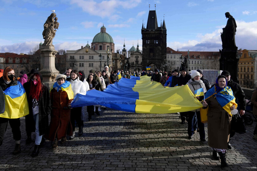 Біженці у Чехії