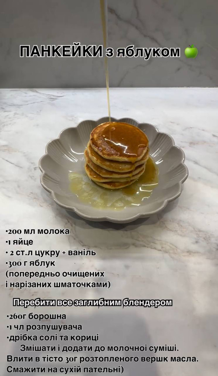 Млинці зірка полила медом