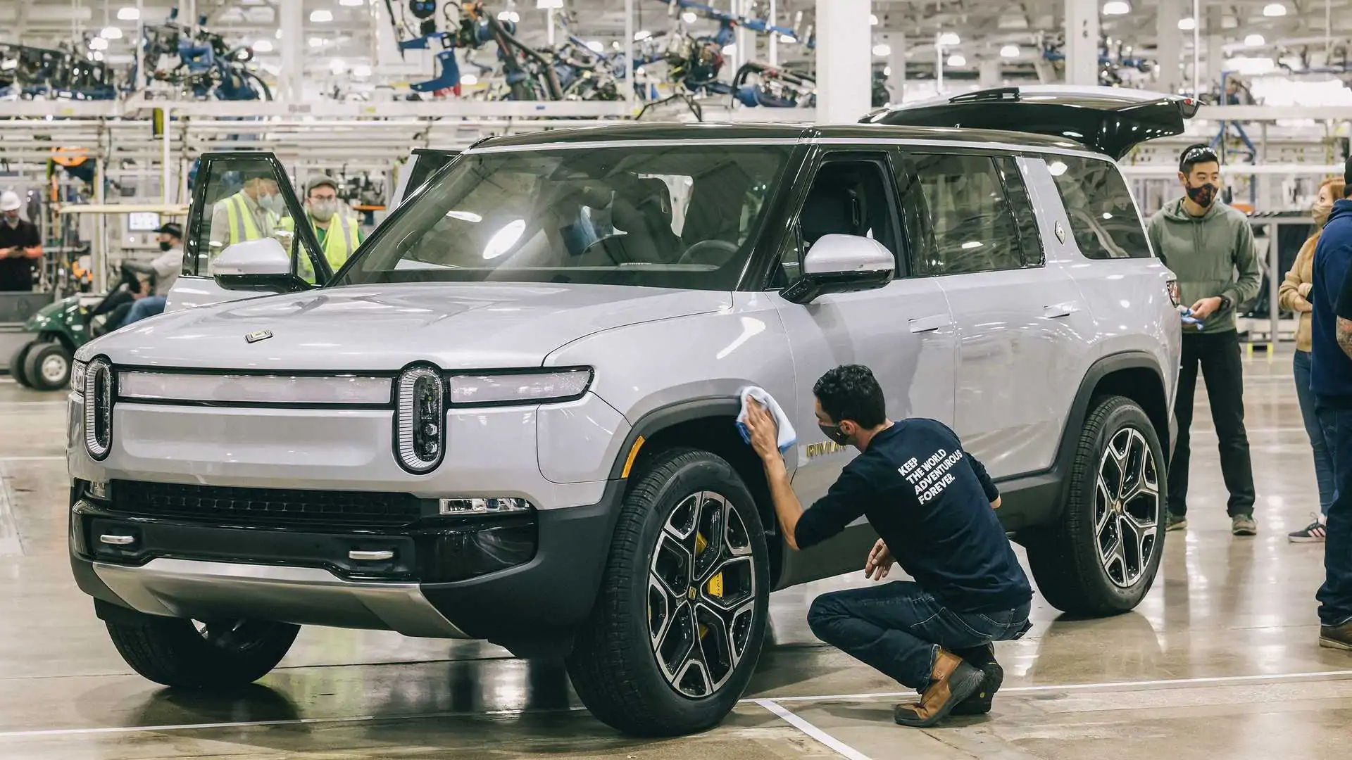 Rivian R1T виробництво