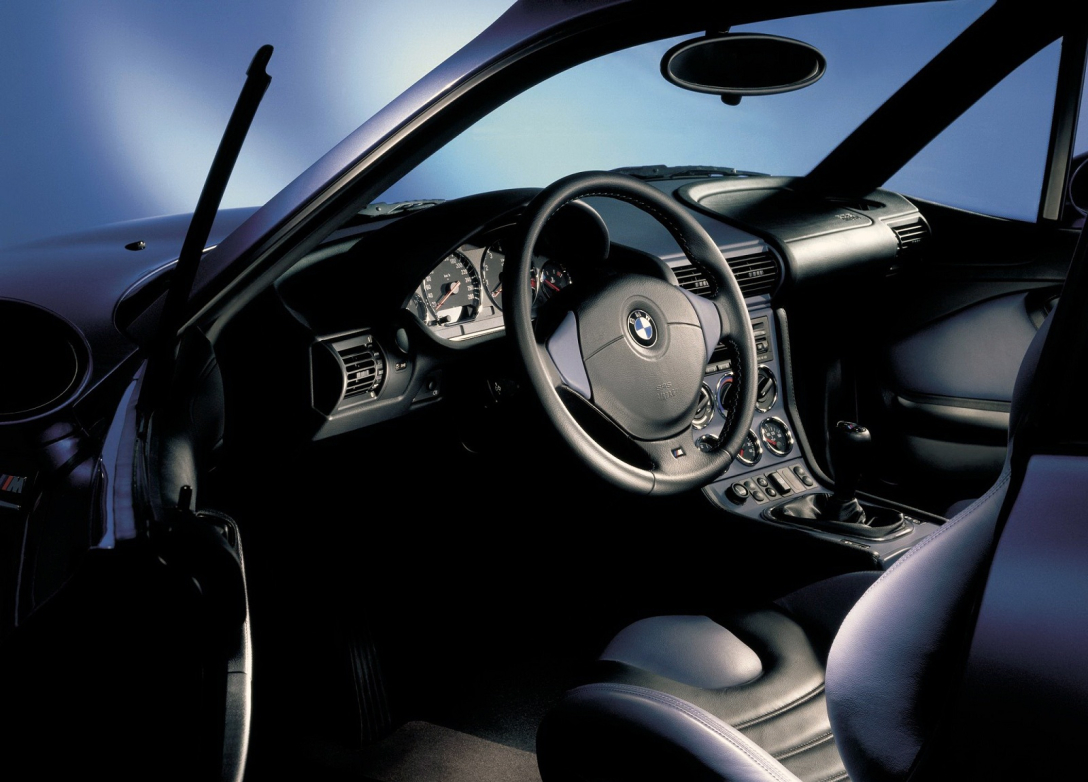 салон BMW Z3 Coupe, BMW Z3 M Coupe, BMW Z3 M, купе BMW Z3, спорткар BMW