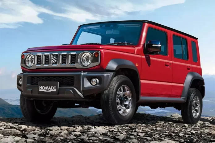 Suzuki зупинила продажі п'ятидверних Jimny