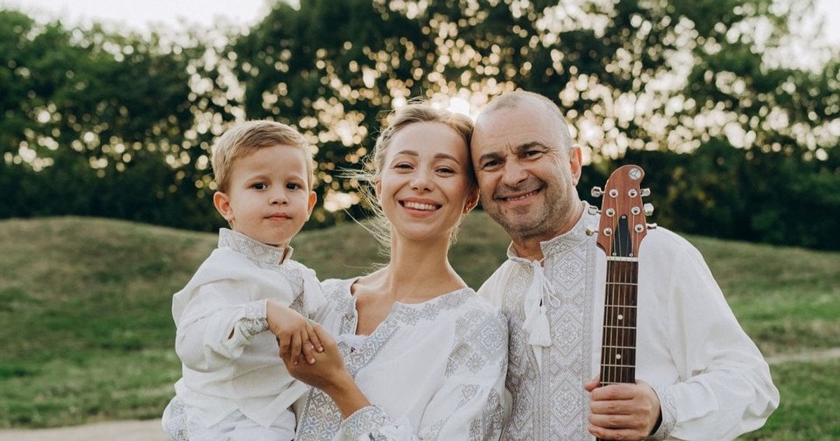 Віктор Павлік з дружиною та сином