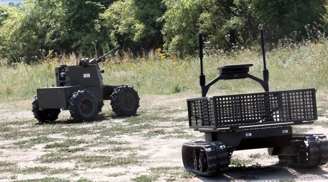 ЗСУ застосовує наземних бойових роботів на фронті