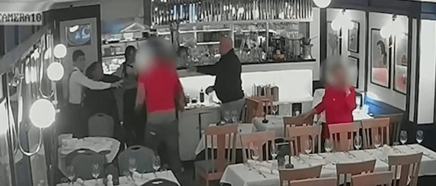 Ресторан, плата, втеча