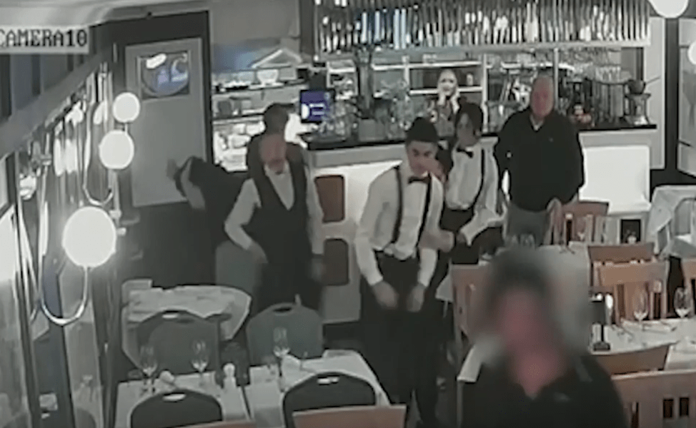 Ресторан, плата, втеча