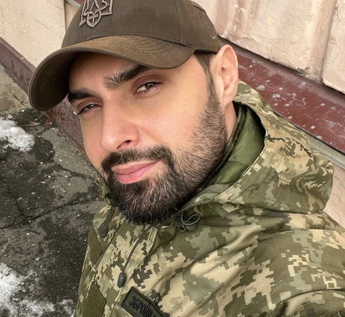 Віталій Козловський у формі ЗСУ