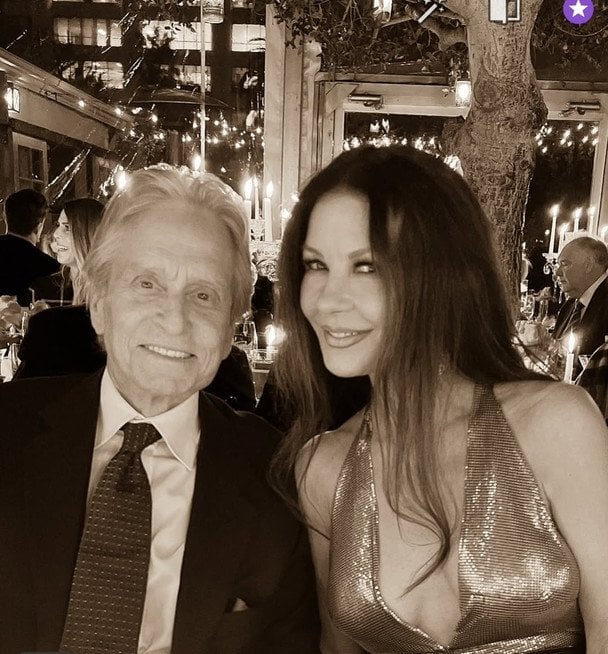 Майкл Дуглас і Кетрін Зета-Джонс / © nstagram.com/catherinezetajones