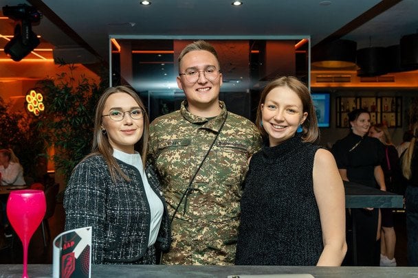Ірина Сорока, Юліан Новак та Олександра Максименко