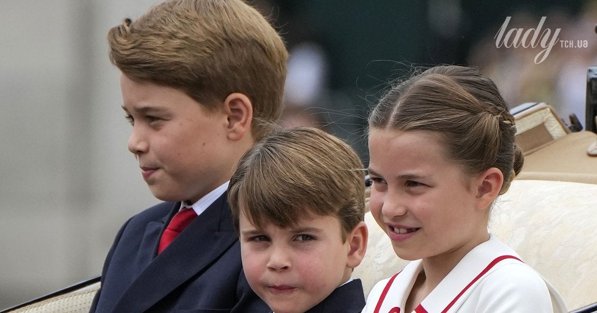 Принц Джордж, принц Луї та принцеса Шарлотта
