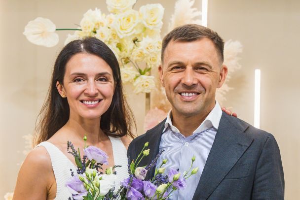 Валентина Хамайко з чоловіком