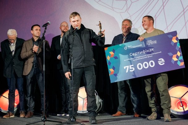 Переможці у номінації "Найкращий український повнометражний документальний фільм" / © Одеський міжнародний кінофестиваль