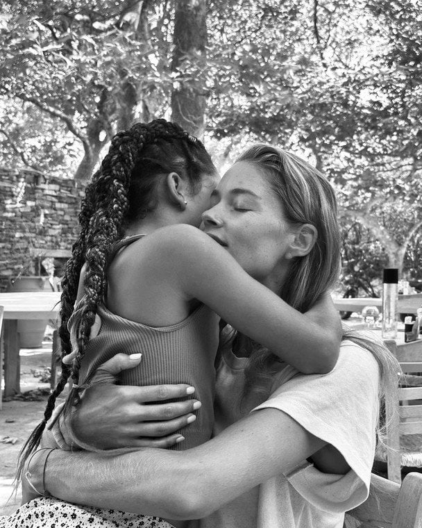 Даутцен Крус із донькою Міленою / © instagram.com/doutzen