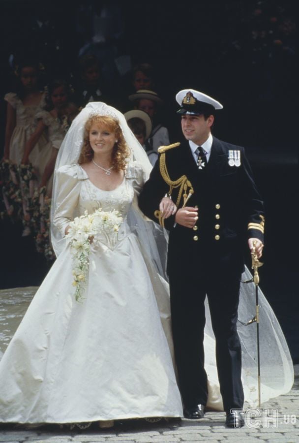 Сара і Ендрю в день свого весілля 1986 року / © Getty Images