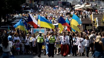 Українські біженці в Чехії