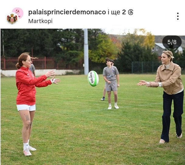 Княгиня Шарлін / © Instagram княжої родини Монако