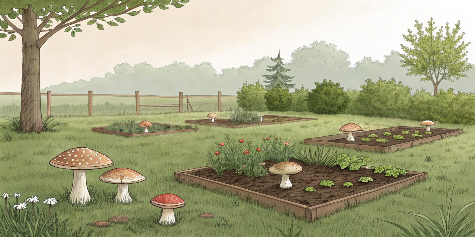 Експерти розповіли, чи небезпечні гриби на нашій ділянці для рослин