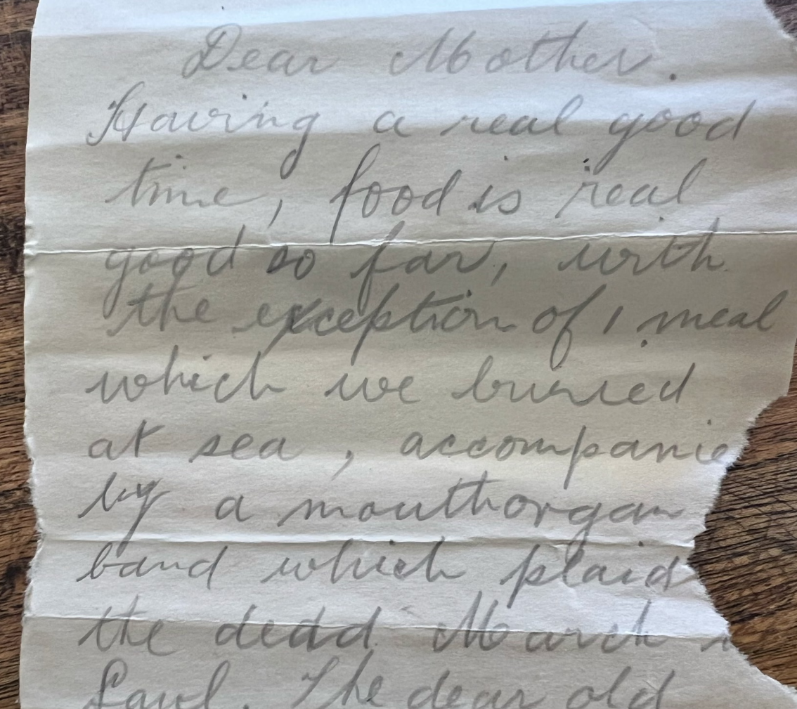 На австралійському пляжі знайшли 100-річний лист солдата Першої світової: що у ньому написано - фото 2 На австралійському пляжі знайшли 100-річний лист солдата Першої світової: що у ньому написано - фото 2