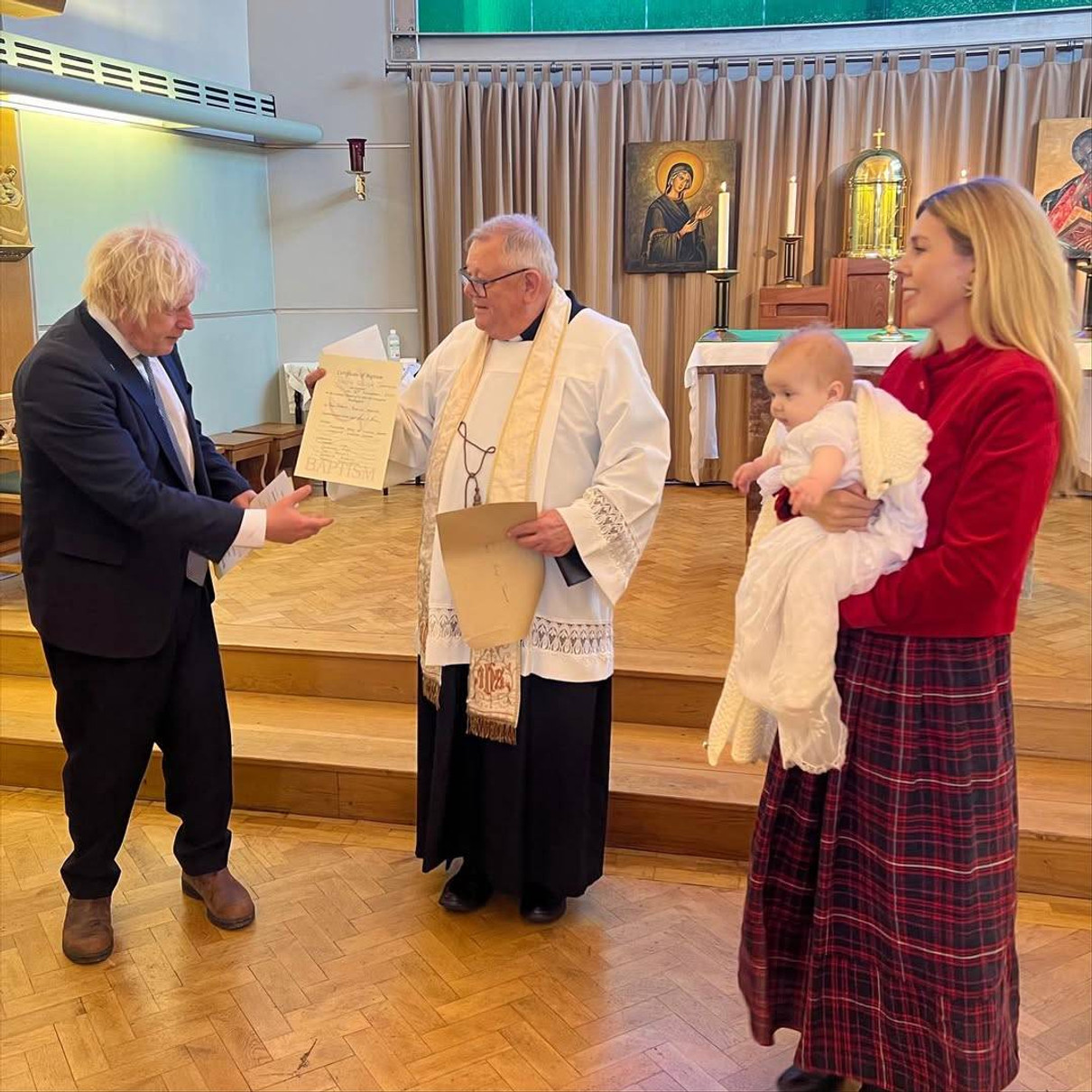 Дружина Бориса Джонсона в інстаграм