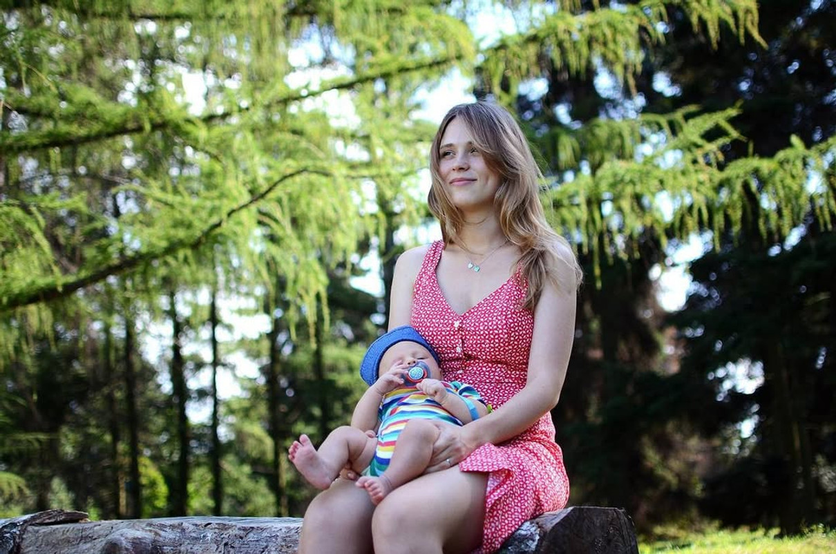 Анна Кошмал показала фото з сином