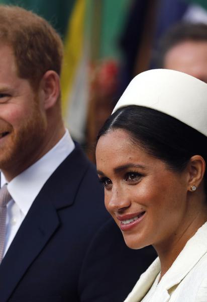 Герцогиня Меган і принц Гаррі / © Associated Press