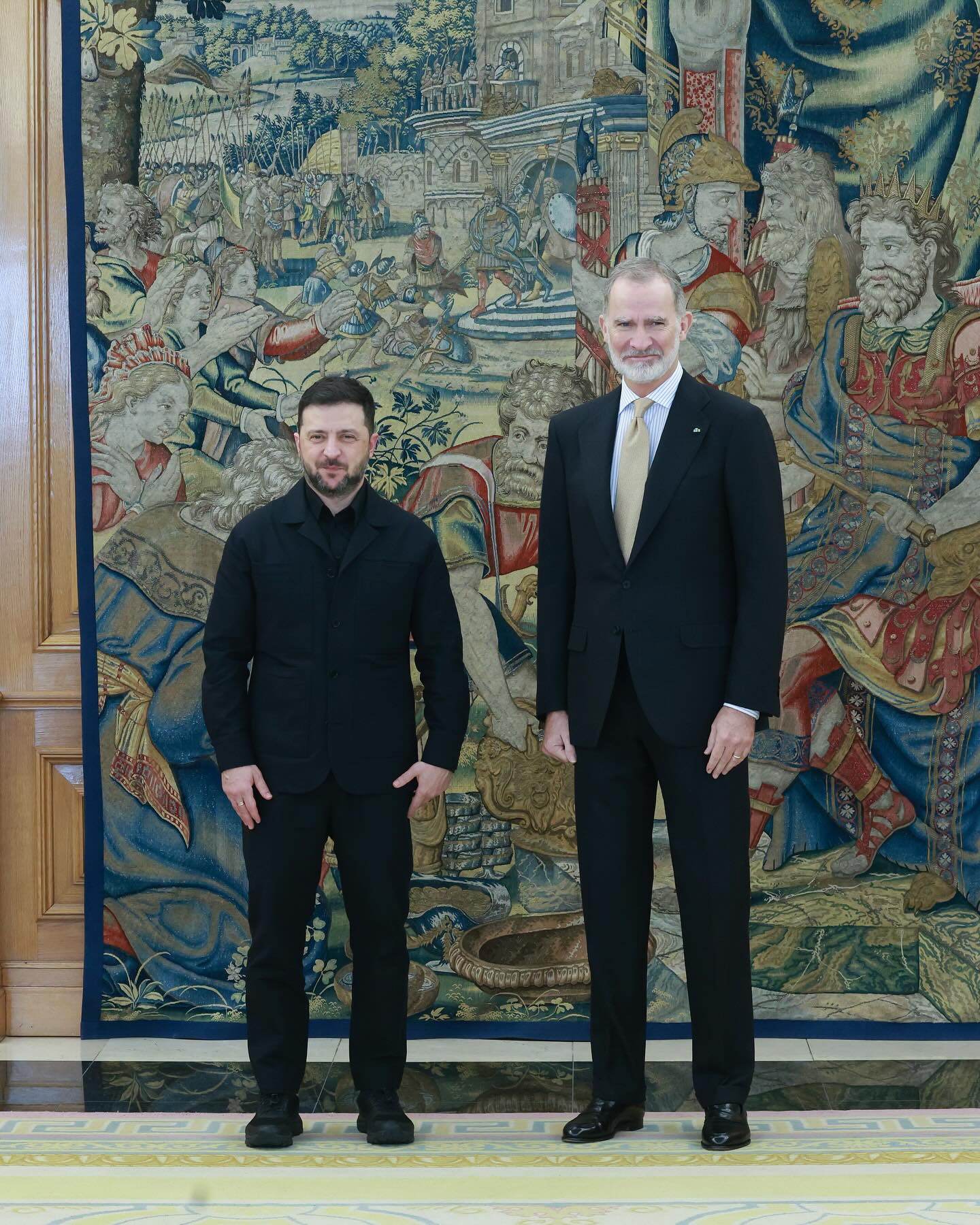 Зеленський в Іспанії зустрівся з королем Феліпе VI