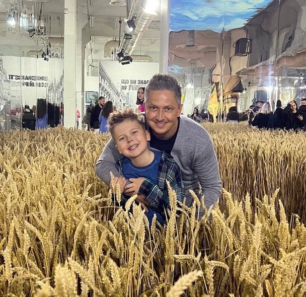 Олександр Педан із сином