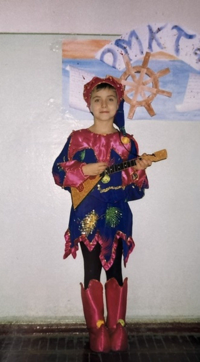 Меловін у дитинстві