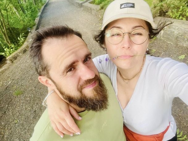 Даша Малахова з чоловіком / © instagram.com/dashamalakhova