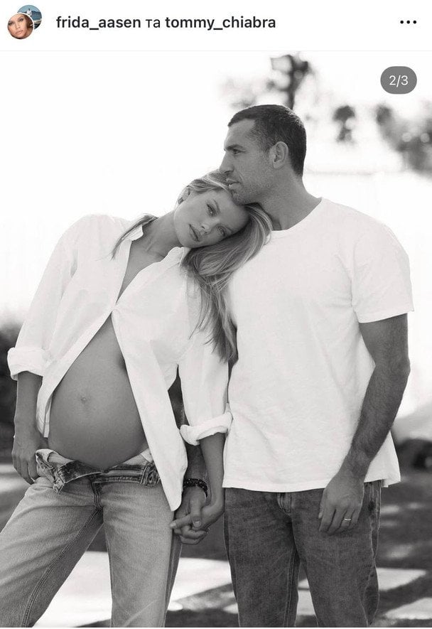 Фріда Аасен із чоловіком / © Instagram Фріди Аасен