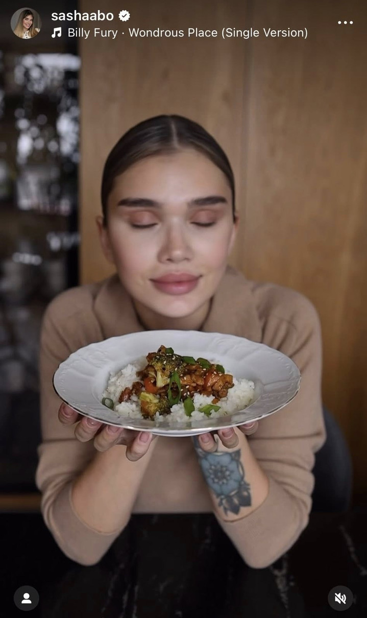 Саша Бо в інстаграм