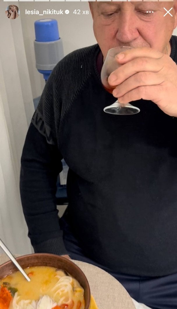 Тато Лесі Нікітюк / © instagram.com/lesia_nikituk