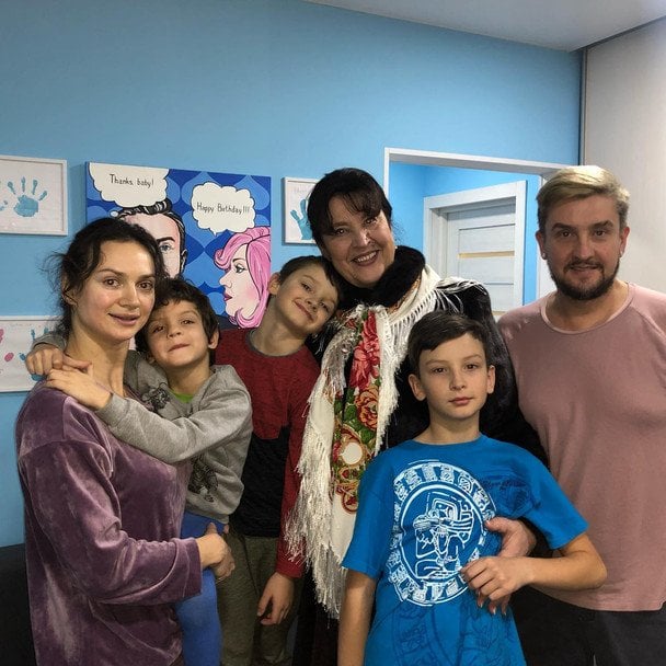 Наталія Фаліон з родиною / © facebook.com/natalia.falion