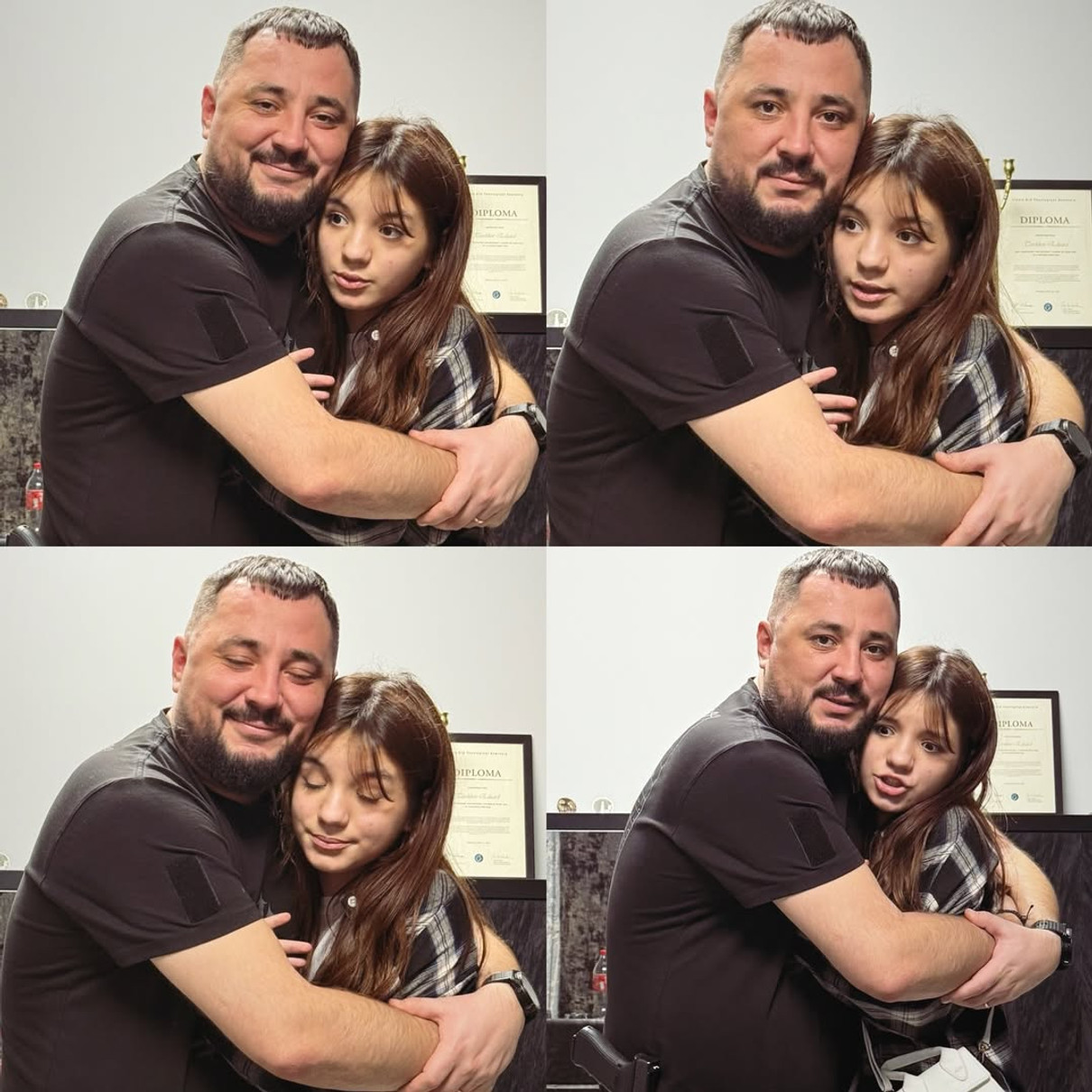 Чоловік Наталки Карпи показався зі старшою дочкою