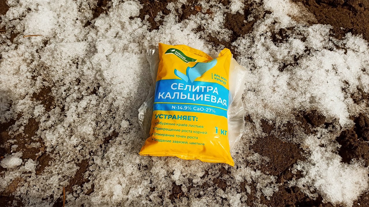 Експерти розповіли, які добрива можна вносити під сніг Експерти розповіли, які добрива можна вносити під сніг