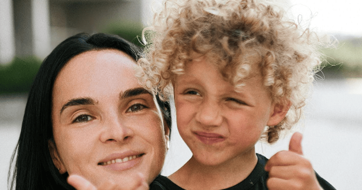 Інна Мірошниченко із сином Марселем Інна Мірошниченко із сином Марселем