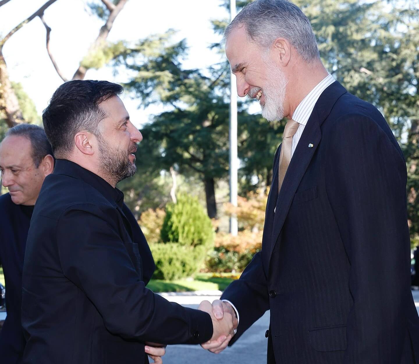 Зеленський в Іспанії зустрівся з королем Феліпе VI